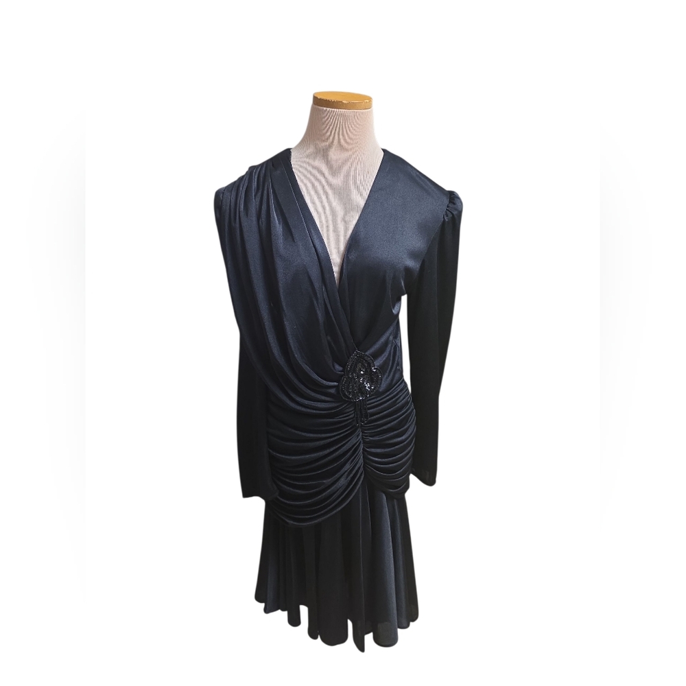 Vintage 80s Cervelle Cocktail Dress EUC